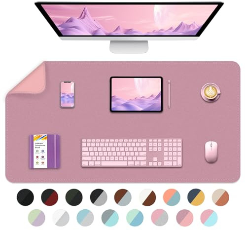 Skrivbordsmatta lila rosa