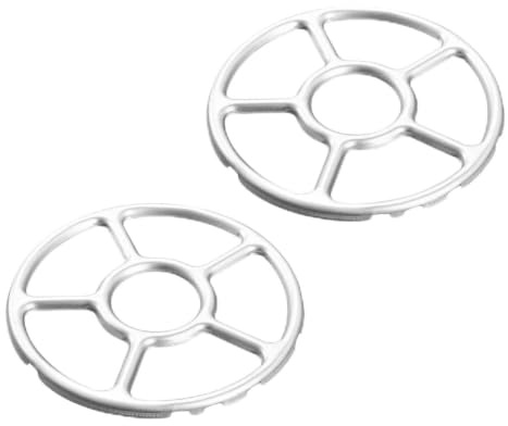 UYVPAER 2 Pièces Réducteur À Gaz En Alliage, Réducteurs À Gaz En Pour Plaque,Réducteurs De Gaz Support Wok Cuisinière À Gaz De Support De Wok Anneau À Gaz Cuisinière Gaz Support À Gaz De Cuisi