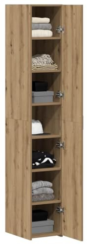 vidaXL Highboard Artisan Oak 30 x 42.5 x 185 cm