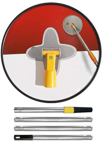 Wall Sander Kit Handheld Round Pole Sander with 5 Sandpaper 360 Degree Rotation Adjustable Length Polishing Sanding Tool for Walls and Ceilings for Walls Sanding Pole
