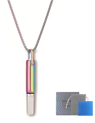 Raucherentwöhnung Hilfsmittel,V3 Halskette Rauchfrei Original Atemkette,Raucherentwöhnung Necklace,Raucherentwöhnungspfeife Kette,Raucherentwöhnungspfeife Breathing Inhaler,Anti Anxiety