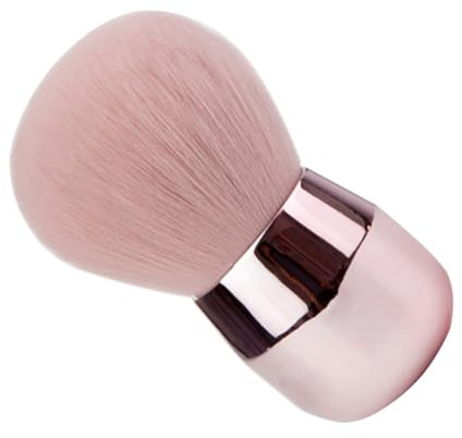 LALADEFIEE Pink Mushroom Shape Blusher Brush for Makeup Loose Powder Cosmetic Foundation Brush Tool for Powder Foundation Application Assorted style