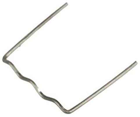 Saldatrice per plastica cucitrice calda Saldatrice per plastica rossa 50W Pistola sparachiodi a caldo con 200 chiodi Kit di riparazione paraurti auto Strumento per garage PVC(0.6 W nails)