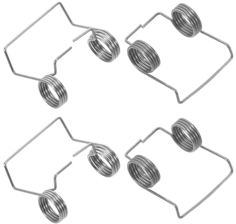 Alipis Molle di Torsione in Acciaio Inox per Coperchio Bollitore Termico, Kit 4 Pezzi per Riparazione Caraffe Isolate, Resistenti a Temperature Elevate, Compatibili per Uso Domestico