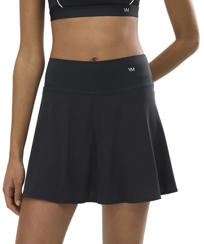 YSABEL MORA Falda Deportiva Compressive. Colección Sport - Compressive. Falda Técnica con Short Interior Y Control Abdominal para Seguridad En Pista O Gimnasio..