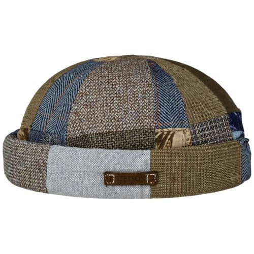 Stetson Docker Schirmmütze Patchwork Barista Made in EU Herren Frühling Sommer