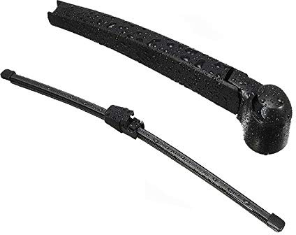 Rear Window Windshield Windscreen Wiper Arm Blade Set Black Replacment Kit For Golf Polo Mk6 Touran