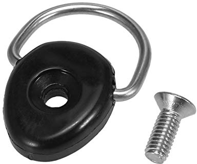 Z-LIANG 10pcs Kajak D-Ring mit Schraubensatz Deck Loop-Montag Tie Down Kit Kanu Boot Angeln Rigging Hardware Bootszubehör marinen