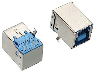 PATIKIL USB Connecteur 3.0 Type B 9Broche Femelle 90 Degré Jack Soudure USB Réparation Rechange Adaptateur pour Circuit Plaques PCB Plaque Dispositifs Numériques Paquet de 2