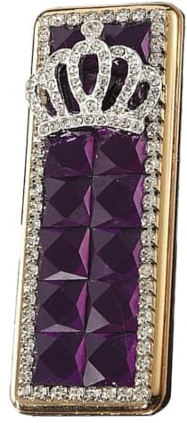 Accendino elettrico, accendini al plasma USB ricaricabile antivento, accendino senza fiamma, donna, moglie, regali (Color : Purple)