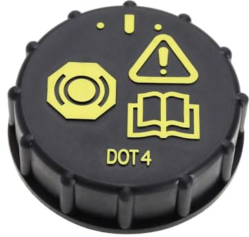 Skapa idé bil bromsvätska flaska lock reservoarskydd 1831528 BV612162AB anti-spill kompatibel med Ford Focus Mondeo Cmax Smax