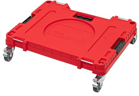 Toolbrothers RHINO XXL mobiler Transportroller ULTRA Movement+ Rollbrett mit Schwenkrädern aus Metall und Bremse