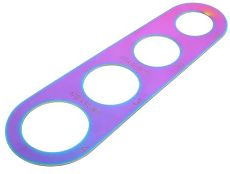 OKUMEYR Stainless Steel Spaghetti Pasta Measurer Portions Kitchen Cooking Tool Pasta Serving Measuring Tool for Spaghetti Pot
