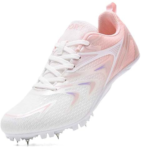 Leichtathletik Spikes Schuhe, Professionelle Langstreckenlauf Sprint Turnschuhe Atmungsaktive Springschuhe Sportschuhe Für Herren Damen
