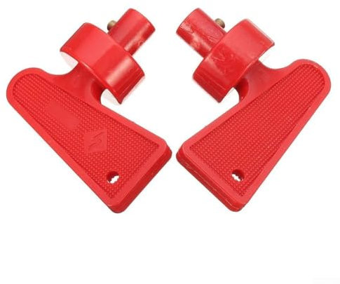ZWEquipint Battery Isolator Switch Spare Keys,2 Pack Red ABS Plastic Replacement Keys,For Power Kill Cut Off Switch Car Van Boat Marine Yacht Electric Vehicle