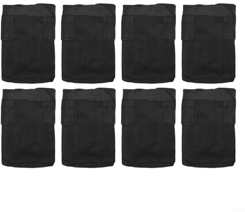 Floweringbeter Sustainable Gardening with Breathable Felt Planting Bags 6 or 8 Piece Set for Every Gardener (8-piece set)