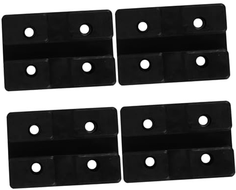 VALICLUD 4pcs Jack Pad Replacement for Two-post Vehicle Lifts Floor Jack Rubber Pads Square Anti-slip Support Cushions for Car Lifting Platforms and Stand Pinch Weld Protection