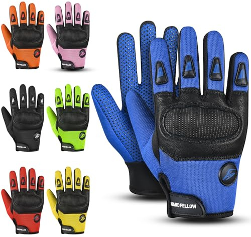 Hand Fellow kids motocross gloves bike gloves with Ultimate Protection cycling gloves Essential motorbike gloves dirt bike & bmx gloves