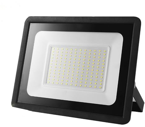 Flutljus, Utomhusbelysning Strålkastare IP66 Vattentät säkerhetsbelysning for utomhusbyggnader Broar Skyltar(Neutral Light,200W)
