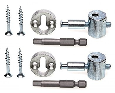 Stair Handrail to Newel Post Fixing Kit (Straight)