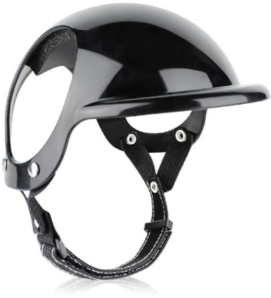 Verstellbarer Haustierhelm Welpenhelm Hundehelm Mit Ohrloch Hund Hundekappe Motorrad Hund Helm Sicherheitshelm Verstellbarer Haustierhelm