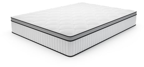 BedStory Matratze 140x200cm,Federkernmatratze H3 Höhe 20cm Taschenfederkernmatratze Mittelfeste Orthopädischem,Öko-Tex Zertifiziert, Matratze für Erwachsene