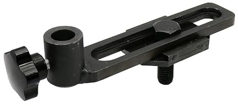 1 pièce 16 mm/20 mm/25,4 mm ouverture pour le travail du bois et le tournage Petit porte-outil Base en acier Support de tour DIY Accessoires de tour (trou de 20 mm)