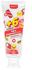 Dentífrico infantil +6 años sabor gominola Tubo 75 ml Pack 2