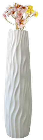 Lpoppcx Große Bodenvasen - 58 cm Modernes Wohnaccessoire Vase,Moderne Große Deko Für Zuhause Küche Wohnzimmer Schlafzimmer | Für Hochzeit Wohnzimmer Küche Zuhause Landhaus