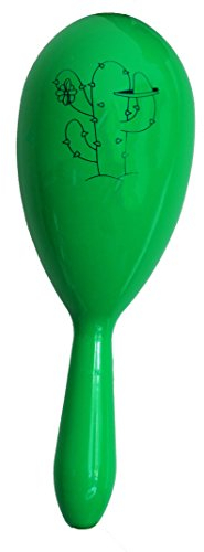 I LOVE FANCY DRESS Maracas-RASSELN ODER Shaker = FÜR Erwachsene =GRÜNE Plastik Maracas-ERHALTBAR ZUSAMENSTELLUNGEN - SUPER FÜR Jede Tanz Party- Salsa ODER Rumba =