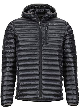 Marmot avant Featherless Hoody Veste de randonnée Isolée Légère, Veste d'extérieur, Anorak déperlant, Coupe-Vent Homme Black FR: S (Taille Fabricant: S)
