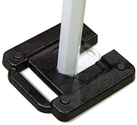 SET OF 4 HEAVY DUTY 5KG IRON STEEL POP UP GAZEBO LEG WEIGHTS PLATES