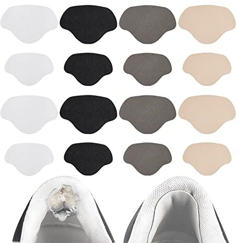 ALTcompluser 8 Paar Fersen-Reparatur-Pflaster, Selbstklebende Schuh-Ferse-Patches, Zwei Stile Für Leder- Oder Sportschuhe Zum Schutz Der Ferse