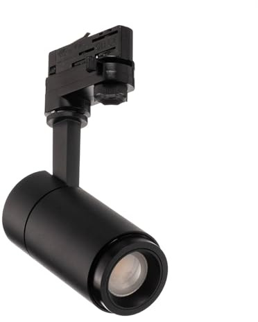 Arcchio LED Stromschienenstrahler Nanna in Schwarz aus Aluminium (1 flammig,) Arbeitszimmerleuchte