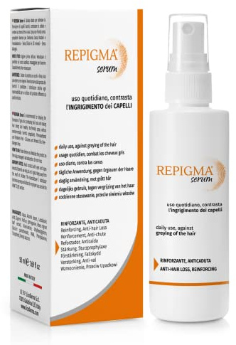 Repigma Serum Lotion Haarserum | Kräftigend | Gegen Haarausfall | Gegen graues Haar | 50 ml