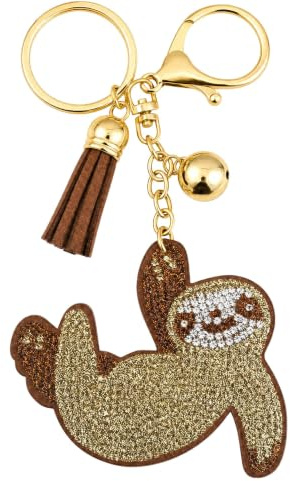 Popfizzy Bling Schlüsselanhänger für Damen, glitzernd, Auto-Schlüsselanhänger, Strass, niedlicher Anhänger Tasche
