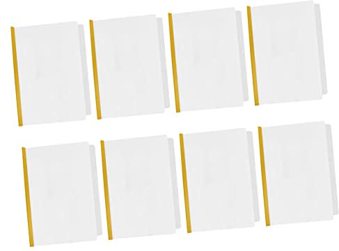 MAGICLULU 10stücke Transparente Kunststoff Dokumentenordner Mit Zugstange Hebelklammern Für Büro Schule Organisation Von Papieren