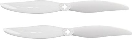 ROXENT 7X3,5 2-Blatt-PC-Langstreckenpropeller, for RC FPV Racing Freestyle 7-Zoll-LR7-Drohnen Drohnen-Quadrocopter(2Pairs White 1.5mm)