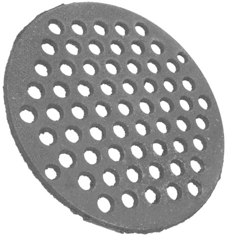 YARNOW Bbq Net Grillrost Rost Ersatz Bbq Grillen Mesh Stabiles Gusseisen Rund Grill Rack