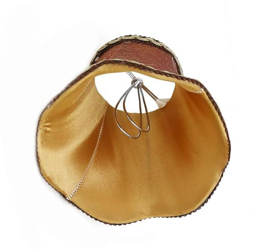 KASFDBMO 3-teilige Kleine Kronleuchter Lampenschirme Zum Aufstecken Sanfte Beleuchtung Wohnaccessoire Stehlampenschirm Stoffstruktur