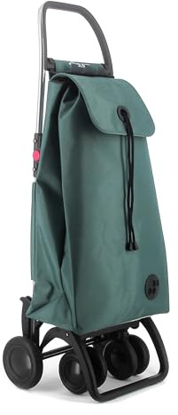 Rolser I-Max MF 4 Wheel 2 Swivelling Foldable Shopping Trolley - Sea Coast