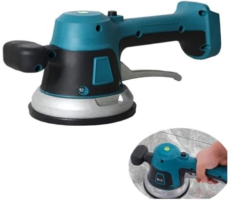 Machine à poser les Carreaux, Machine à carreler réglable, vibrateur de carrelage, ventouse, vibrateur de sol automatique, outil de nivellement for batterie 18 V