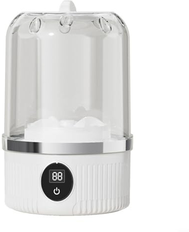 Mini Lavatrice Portatile Automatica Senza Fili Apparecchio Lavanderia per Bambini Uso Personale Design Compatto con Smart Monitoraggio Pannello LCD