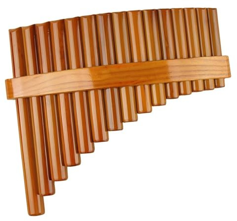 Leichte Panflöten Traditionelles Panflöte Holzblasinstrument in C Tonart(Right)