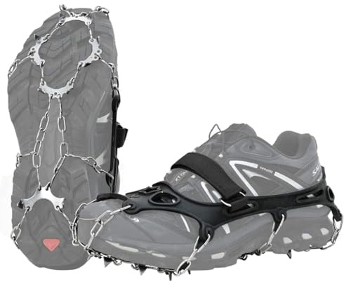 vidaXL Eiskrallen für Schuhe Schwarz M, Innovatives Design, langlebige Materialien, effiziente Lösungen für Moderne Konstruktion nachhaltige Lebensstrategien
