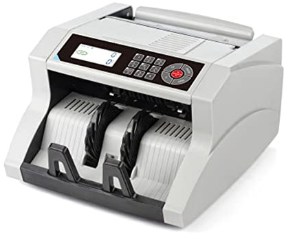 Macchina per contare i soldi, Bill Money Counter Machine automatico Multi Valuta Cash Counter Counter Bill Counter UV/mg/tt/mt Conteggio della macchina HS-148(Won)