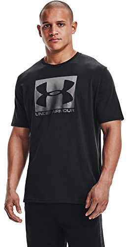 Under Armour Herren UA BOXED SPORTSTYLE, atmungsaktives Sportshirt, schnelltrocknendes Funktionsshirt mit loser Passform