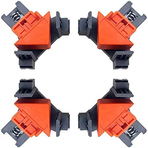 Sculpture L'outil du Bois 4pc Serre- Joint Travail du Bois Locator Angle Clip de positionnement Emmanchement Automatique réglable Angle de Serrage Accueil Outil Lathe Tool Set