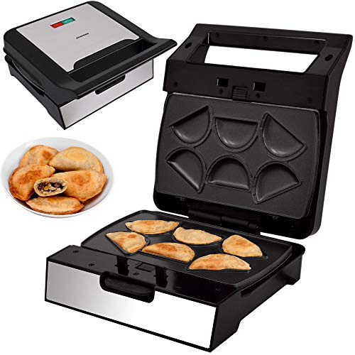 Syntrox Germany Mini Empanada Maker MM-1400W with Removable Baking Plates