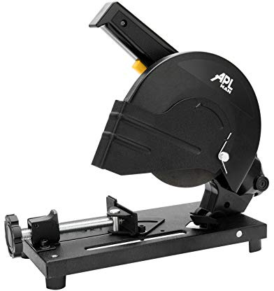 APLMAN 6 Inch Cut off Saw Metal Cutting Chop Saw Miter Saw 45° Angle iron/Rebar/Iron/Plastic Cutting